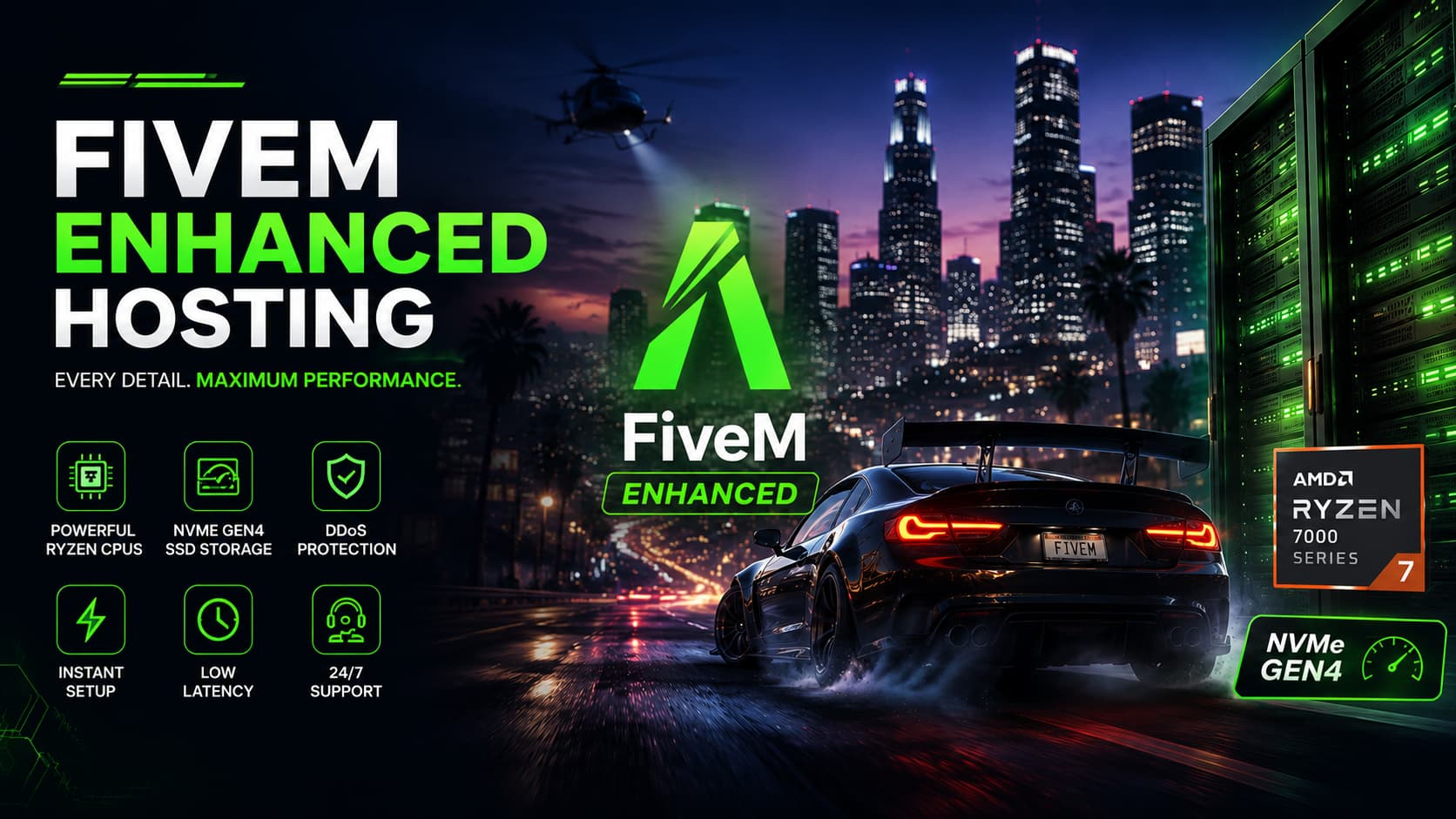 FiveM Enhanced Hosting