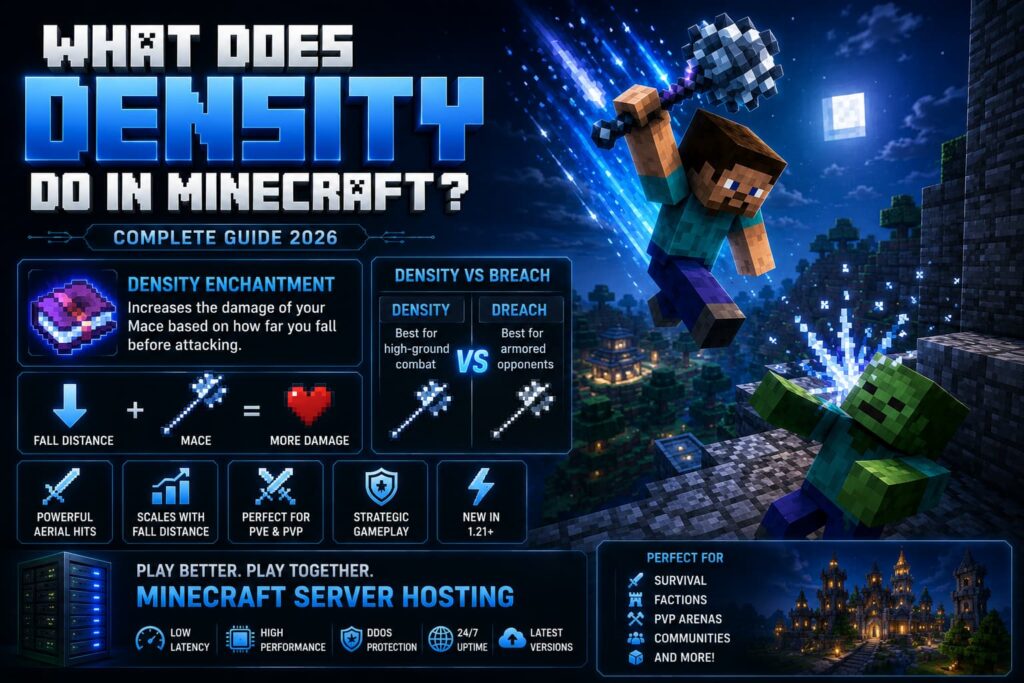 What Does Density Do in Minecraft